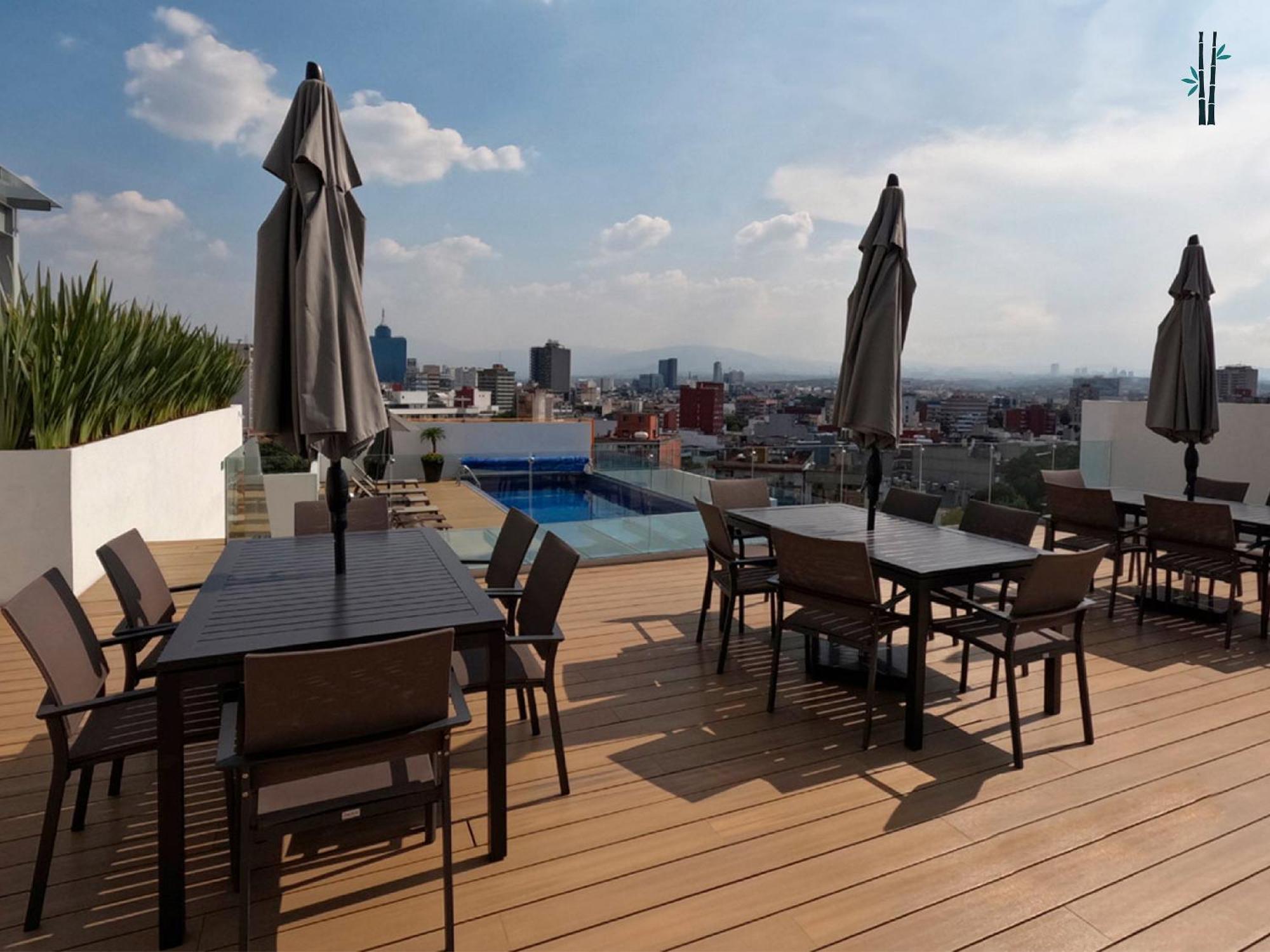 Amazing City Views Condesa Roma By Bamboo Skylife Città del Messico Esterno foto